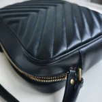 YSL, Lou Camera Bag, 9", Black, Like New - Image 18