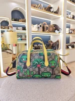 Gucci, Smiling Plant Shoulder Bag, Mini, Beige, Very Good - Image 2