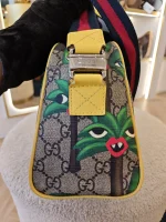 Gucci, Smiling Plant Shoulder Bag, Mini, Beige, Very Good - Image 4