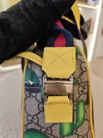 Gucci, Smiling Plant Shoulder Bag, Mini, Beige, Very Good - Image 7