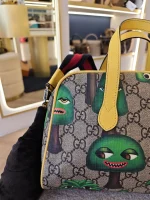 Gucci, Smiling Plant Shoulder Bag, Mini, Beige, Very Good - Image 10