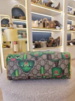 Gucci, Smiling Plant Shoulder Bag, Mini, Beige, Very Good - Image 13