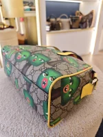 Gucci, Smiling Plant Shoulder Bag, Mini, Beige, Very Good - Image 17