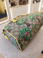 Gucci, Smiling Plant Shoulder Bag, Mini, Beige, Very Good - Image 19