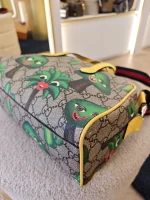 Gucci, Smiling Plant Shoulder Bag, Mini, Beige, Very Good - Image 21