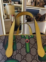 Gucci, Smiling Plant Shoulder Bag, Mini, Beige, Very Good - Image 24