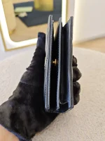 YSL, Matelasse Bi-fold, , Black, Like New - Image 9