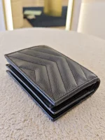 YSL, Matelasse Bi-fold, , Black, Like New - Image 18