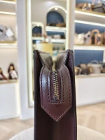 Louis Vuitton, Damier Ebene Sac Plat Tote Bag, PM, Brown, Very Good - Image 8