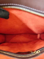 Louis Vuitton, Damier Ebene Sac Plat Tote Bag, PM, Brown, Very Good - Image 37