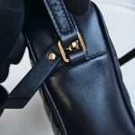 YSL, Lou Camera Bag, 9", Black, Like New - Image 41