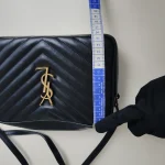 YSL, Lou Camera Bag, 9", Black, Like New - Image 53