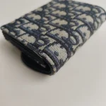 Dior, Saddle Card Holder, , Blue, Very Very  Good - Image 10