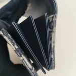Dior, Saddle Card Holder, , Blue, Very Very  Good - Image 16
