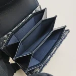Dior, Saddle Card Holder, , Blue, Very Very  Good - Image 23