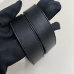 Gucci, Marmont Thin Leather Belt , 75/30, Black, Very Very  Good - Image 9