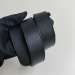 Gucci, Marmont Thin Leather Belt , 75/30, Black, Very Very  Good - Image 10