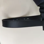 Gucci, Marmont Thin Leather Belt , 75/30, Black, Very Very  Good - Image 14
