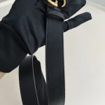 Gucci, Marmont Thin Leather Belt , 75/30, Black, Very Very  Good - Image 16