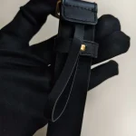 Gucci, Marmont Thin Leather Belt , 75/30, Black, Very Very  Good - Image 17
