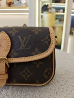 Louis Vuitton, Diane, Nano, Brown, Very Like New - Image 8