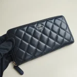 Chanel, ZIPPY WALLET, , Black, Very Very  Good - Image 4