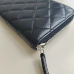 Chanel, ZIPPY WALLET, , Black, Very Very  Good - Image 15