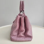 Bottega Veneta, Intrecciato Roma Bag, , Pink, Very Very  Good - Image 5