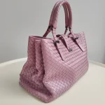 Bottega Veneta, Intrecciato Roma Bag, , Pink, Very Very  Good - Image 6