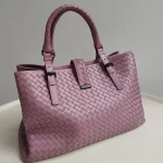 Bottega Veneta, Intrecciato Roma Bag, , Pink, Very Very  Good - Image 8