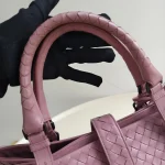 Bottega Veneta, Intrecciato Roma Bag, , Pink, Very Very  Good - Image 17