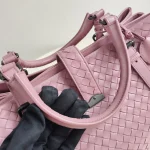 Bottega Veneta, Intrecciato Roma Bag, , Pink, Very Very  Good - Image 18