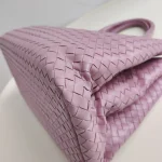 Bottega Veneta, Intrecciato Roma Bag, , Pink, Very Very  Good - Image 21
