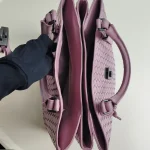 Bottega Veneta, Intrecciato Roma Bag, , Pink, Very Very  Good - Image 26