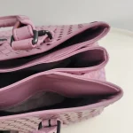 Bottega Veneta, Intrecciato Roma Bag, , Pink, Very Very  Good - Image 28
