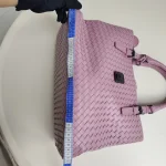 Bottega Veneta, Intrecciato Roma Bag, , Pink, Very Very  Good - Image 32