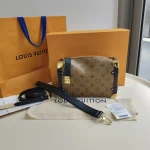 Louis Vuitton, Side Trunk, MM, Brown, Like New - Image 2