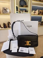 Celine, Triomphe East-West, , Black, Very Very  Good - Image 2