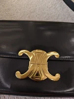 Celine, Triomphe East-West, , Black, Very Very  Good - Image 9