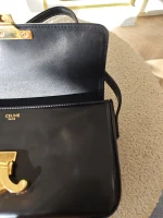 Celine, Triomphe East-West, , Black, Very Very  Good - Image 22