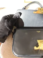 Celine, Triomphe East-West, , Black, Very Very  Good - Image 23