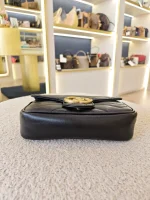 Gucci, GG Marmont Super Mini Bag, Supermini, Black, Very Very  Good - Image 9