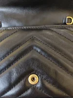 Gucci, GG Marmont Super Mini Bag, Supermini, Black, Very Very  Good - Image 24