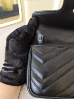 Gucci, GG Marmont Super Mini Bag, Supermini, Black, Very Very  Good - Image 26