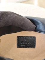 Gucci, GG Marmont Super Mini Bag, Supermini, Black, Very Very  Good - Image 31