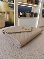 YSL, Envelope Clutch Bag, , Beige, Very Very  Good - Image 9