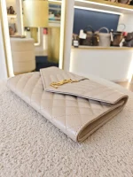 YSL, Envelope Clutch Bag, , Beige, Very Very  Good - Image 11