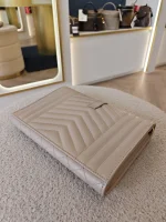 YSL, Envelope Clutch Bag, , Beige, Very Very  Good - Image 14