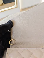YSL, Envelope Clutch Bag, , Beige, Very Very  Good - Image 27