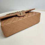 Chanel, Classic Double Flap Bag, 10", Brown, New - Image 11